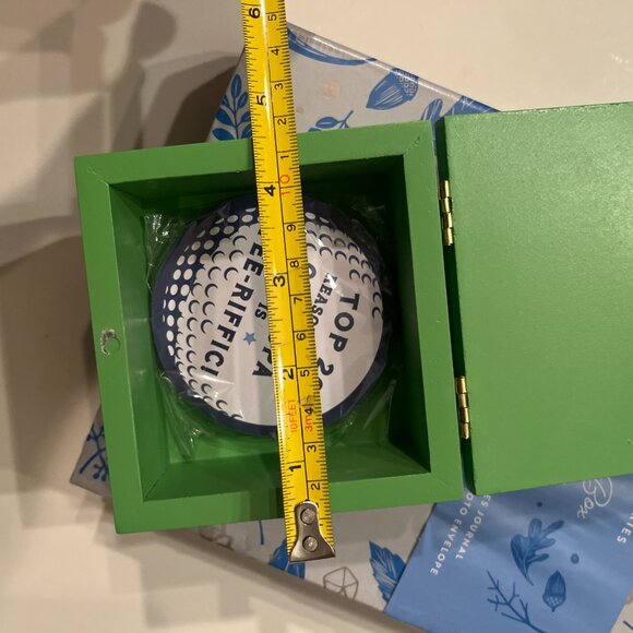 Grandpa Gift Box Golf Themed Note Cards + Memory Journal Keepsake Set (new/hx) - Picture 7 of 13